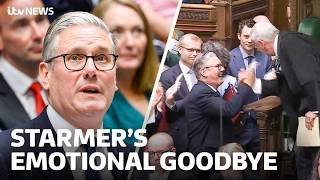 Highlights of an emotional PMQs as Keir Starmer says goodbye