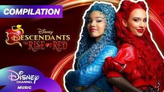 Descendants: The Rise of Red Songs Compilation❤️🎵 | Red, Life Is Sweeter & More |@disneychannelmusic