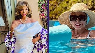 Joan Collins, 93, Goes GLAM for Pool Play in St. Tropez