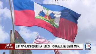 Appeals court extends TPS for Haitians another 3 days