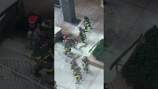 Army veteran sets fire outside ICE offices in NYC