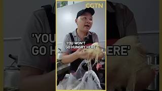 Chongqing landslide: Shop owner offers free noodles to rescuers