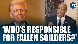 Cory Booker TEARS Into Trump’s Iran War Push, Demands Congress Vote | US News | World News