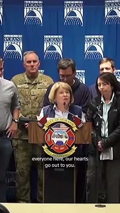 Hundreds of homes lost in Spokane wildfires
