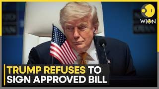 Trump Refuses To Sign Housing Bill Passed With Overwhelming Support | WION News
