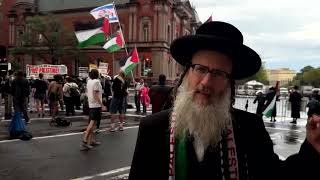 Protesters rally against Netanyahu's Washington visit