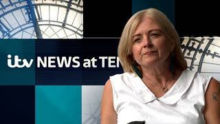 PC Harper's mother says 'pause' on prisoner release scheme 'not enough' - News at Ten