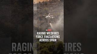 Raging wildfires force evacuations across Spain