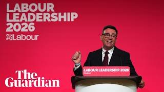 Andy Burnham vows to 'bring back hope' as he is sworn in as Labour leader