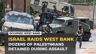 Israel arrests dozens of Palestinians in West Bank amid settler attacks