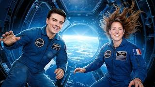 Je n'en reviens pas : je viens d'interviewer une astronaute dans l'espace. (Sophie Adenot)