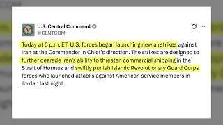US renews strikes on Iran after two military personnel killed by Iranian attack