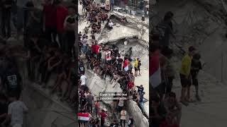 Egypt fans in Gaza cheer against Argentina