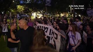 Israelis protesting settler violence against Palestinians detained