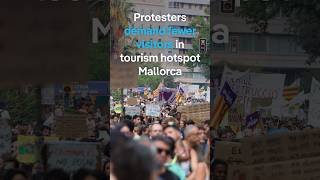 Protesters demand less tourism in tourist hotspot Mallorca | DW News