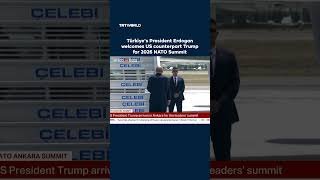 US President Donald Trump arrives in Ankara for 2026 NATO Summit