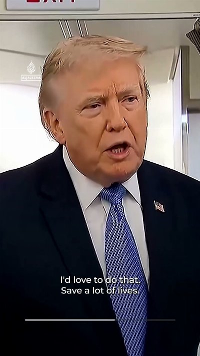 Trump pauses ‘massive attack’ on Iran, says new talks to begin