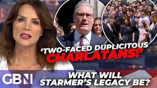 'The BRASS NECK of this exit!' - Bev Turner RAGES at Keir Starmer's 'SHAMELESS' final speech as PM