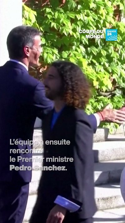 Coupe du monde 2026 : Pedro Sanchez et le roi Felipe VI accueillent la Roja • FRANCE 24