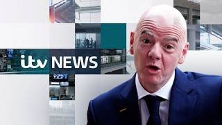 Uefa threatens to boycott World Cup if Fifa sell-off plans go ahead - Watch ITV Evening News LIVE