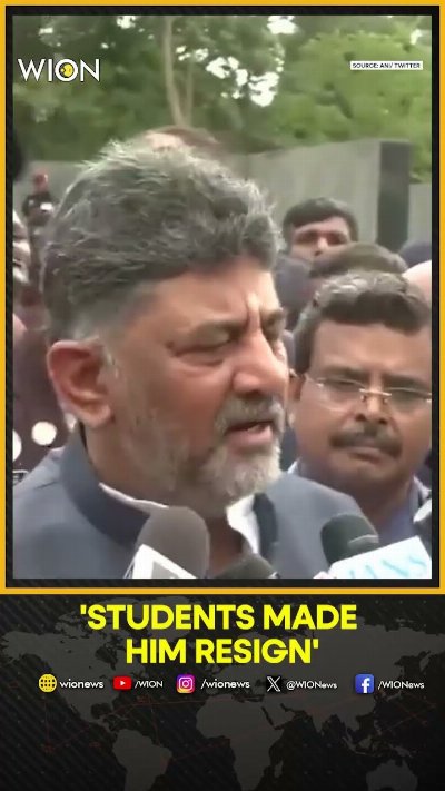 DK Shivakumar on Dharmendra Pradhan's Resignation | 'Students Made Him Resign, Not Politics'