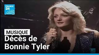 Musique : décès de Bonnie Tyler, inimitable voix rocailleuse des années 1980 • FRANCE 24