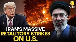US-Iran War LIVE: Iran Launches Major Retaliatory Strikes on US Assets in Gulf | WION