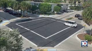 Artist considers lawsuit after colorful Fort Lauderdale Beach crosswalks are painted over