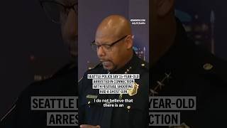 Seattle police say 15-year-old arrested in connection with festival shooting had a ghost gun