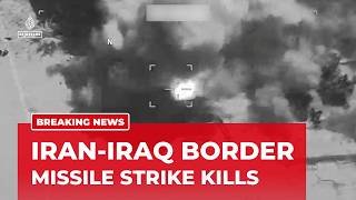 US missile strike hits Iran-Iraq border crossing, killing two near passenger terminal