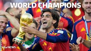 World Champions: Spain wins the 2026 World Cup, defeating the defending champions Argentina 1-0