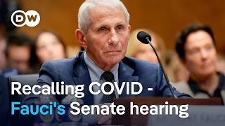 Fauci hearing shows US still divided over COVID | DW News