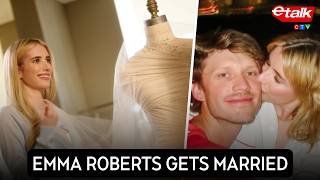 Emma Roberts marries actor Cody John in a private ceremony