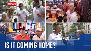 World Cup: Bullish England fans confident of victory against 'average' Argentina