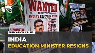 India education minister resigns: Dharmendra Pradhan steps down after mass protests