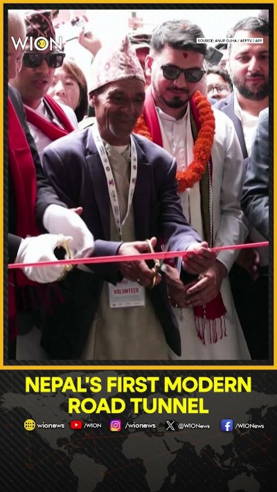 Nepal Inaugurates Its First Modern Road Tunnel After Seven Years Of Work | WION Shorts