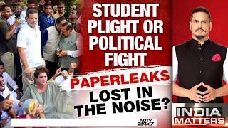 Delhi Protest: Student Plight Or Political Fight? Paper leaks Lost In The Noise?