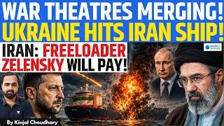 Ukraine Hits Iranian Ship - Iran Calls Zelensky a Freeloader, Vows Revenge! WORLD WAR 3? | Kinjal