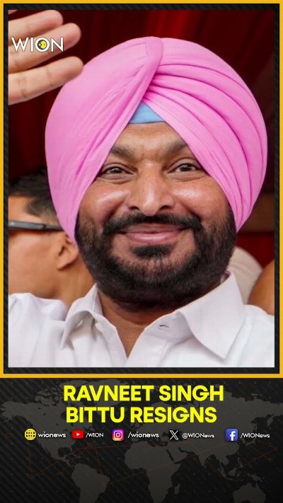 Ravneet Bittu Resigns As Union Minister, Eyes Punjab Poll Battle | WION Shorts