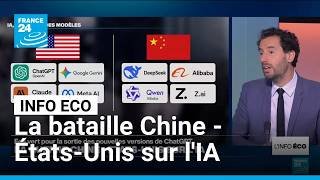 IA : l’Europe face à la guerre des modèles américains et chinois • FRANCE 24