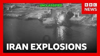 New explosions near Iranian port cities, says state media | BBC News