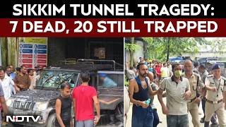 Sikkim Tunnel Tragedy | 7 Killed, Several Trapped In Sikkim Tunnel After Landslide Triggers Gas Leak