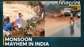 Indian Monsoon Fury: Landslide Kills 3 In Wayanad, Floods Claim 18 In Maharashtra | WION