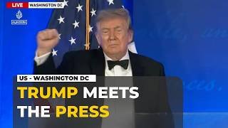 Trump addresses White House Correspondents’ Dinner