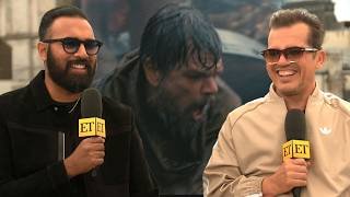 The Odyssey's John Leguizamo and Himesh Patel Reveal HARDEST PART of Filming Christopher Nolan Epic