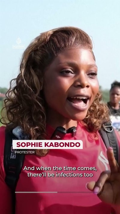 Ebola response workers strike in DR Congo as death toll spikes | AJ #shorts