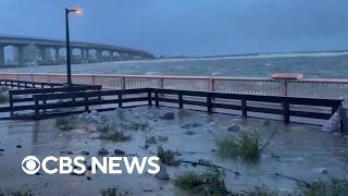Videos show Tropical Storm Bertha's impact on Gulf Coast