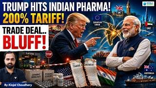 Trump Threatens 200% Tariff On Indian Pharma! Why India Isn't Worried? Generic Drugs | Kinjal
