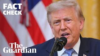 Donald Trump’s address on Chinese election interference | Factcheck