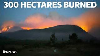Latest on huge wildfire engulfing Scottish Highlands